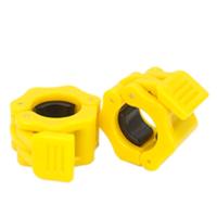 1 par de abrazaderas para barra de Fitness de 25/30mm, mancuernas hexagonales de liberación rápida, cierre giratorio, collares universales ligeros para barra Ezor - details 7