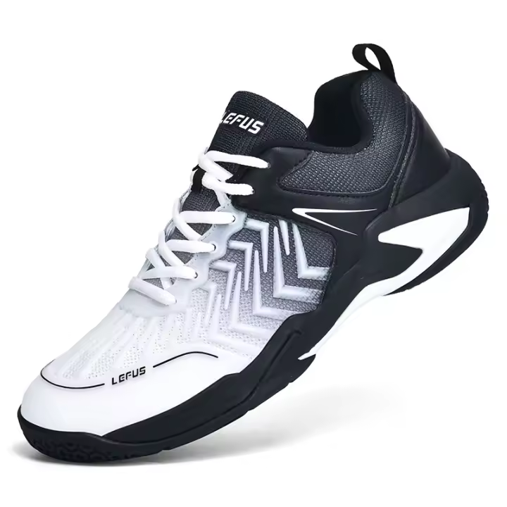 Zapatos de Entrenamiento de Bádminton Profesionales Resistentes al Desgaste, Rebote y Absorción de Impactos con Placa de Carbono Zapatillas Deportivas Casuales de Malla Transpirable de Gran Tamaño - 1