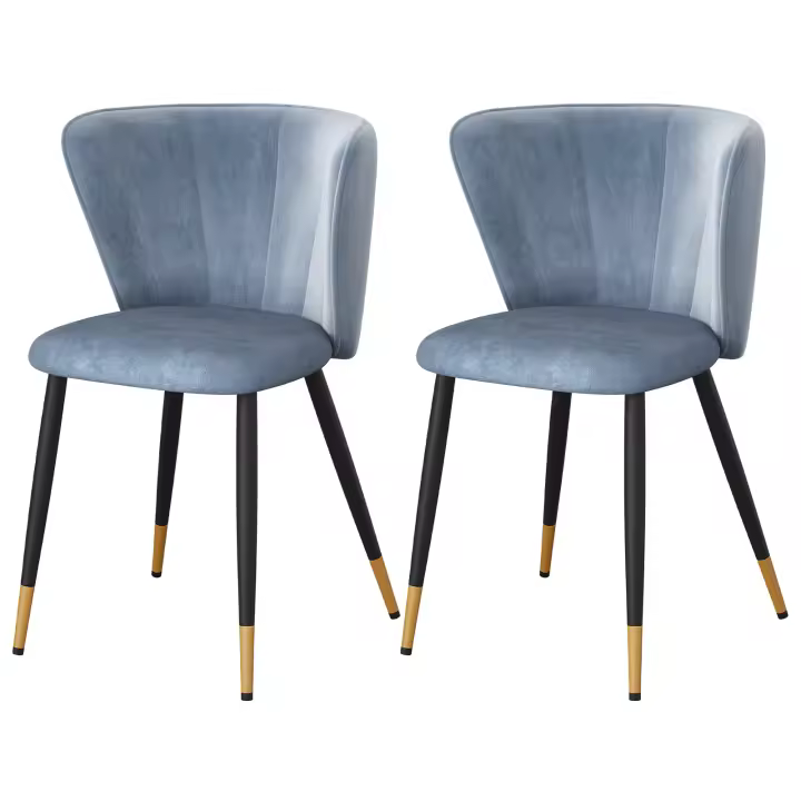 Rcynview  Elegante Juego de Sillas de Comedor  2 Unidades Comodas y Suaves - 1