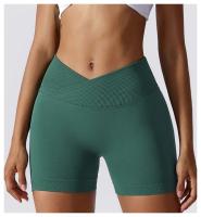 Pantalones cortos de LICRA para Yoga, mallas Push Up de cintura alta para correr, Fitness, gimnasio - details 39
