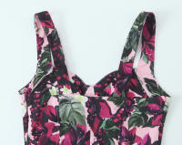 Ropa de mujer europea y americana temperamento de impresión popular vestido de cola de pez con tirantes delgados - details 10