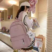 Mochila escolar impermeable a la moda para ordenador portátil para niñas - details 6