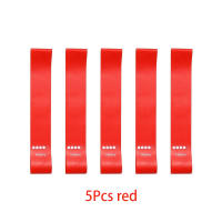 5 unids/set bandas de goma de resistencia para Yoga, bandas elásticas para culturismo, bandas de ejercicio para Pilates, cinturón expansor, equipo de Fitness - details 7