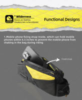 Rhinowalk-bolsa para tubo superior de bicicleta, tornillo o correa de fijación resistente al agua para bicicleta de montaña y carretera, no toca la pierna con correa de fijación para teléfono - details 10