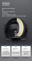 Casco Modular de seguridad para motocicleta, visera Interior de doble lente, aprobado por DOT - details 5