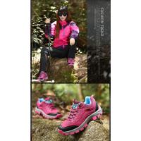 Zapatos de senderismo de alta calidad para mujer, zapatillas antideslizantes transpirables y duraderas para escalada al aire libre, calzado de montañismo, zapatillas cómodas - details 3