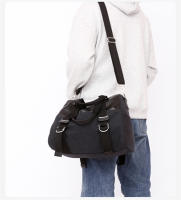 Bolso de hombro tipo bandolera de lona para gimnasio, correa ajustable, bolso de viaje deportivo de corta distancia, bolso de mano de gran capacidad - details 3