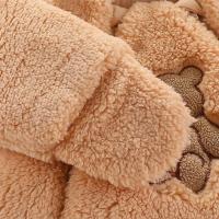 Chaqueta de invierno para bebé recién nacido, pelele cálido con capucha para bebé, mono grueso de algodón suave para niño, ropa para niña de dibujos animados de 0 a 12 meses - details 10