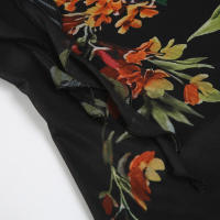 BUNO-vestido largo Irregular con estampado Floral, elegante, con volantes, estético, de malla, con tirantes finos, moda Vintage para mujer - details 14