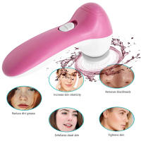 Cepillo Facial Eléctrico 5 en 1 Masajeador de Piel, Limpiador de Poros, Eliminador de Puntos Negros - details 5
