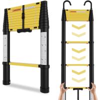 Escalera Telescópica de Aluminio Extensible, Antideslizante, Multiusos Carga de 150kg - details 14