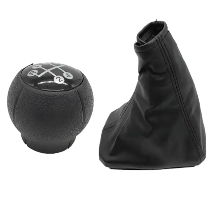 Cubierta antipolvo para cambio de maletero de coche, cubierta de cuero para cambio de marchas con maletero de freno de mano para OPEL CORSA C TIGRA B COMBO C B - 1