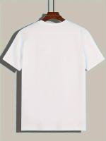 Camiseta Casual de Verano para Hombres Cuello Redondo, Tejido de Punto, Ajuste Regular, Impresión Gráfica Diversión Mordor Fun Run - details 11