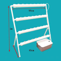Kit de cultivo de Sistema hidropónico, tubería idroponico de PVC, sin tierra, 36 agujeros - details 7