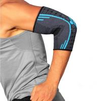 Coderas transpirables para levantamiento de pesas, entrenamiento, soporte para brazos, coderas deportivas, protector de brazo, béisbol, softbol, manga de compresión para codo - details 7