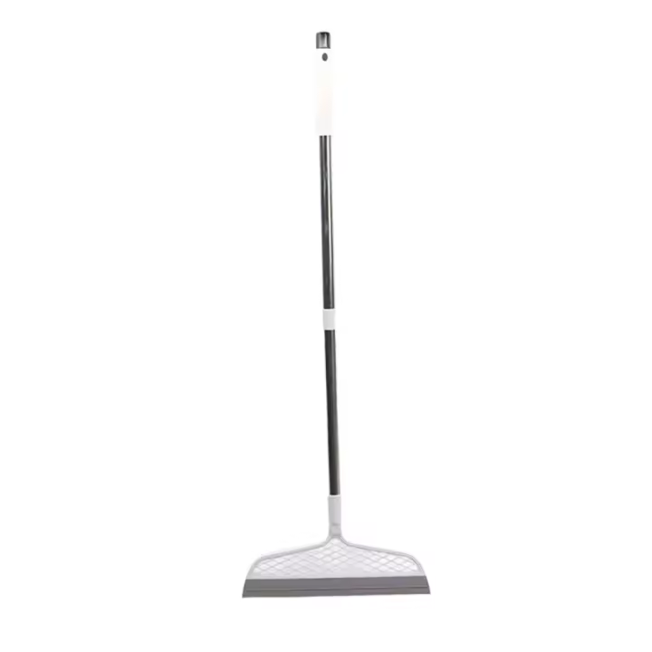 Escoba mágica con cabeza desmontable y raspador de silicona de doble cara. - 1