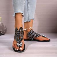 Sandalias de verano a la moda para mujer, nueva correa en espiga para exteriores, diseño redondo antideslizante, transpirable, ligero, resistente al desgaste, uso en la playa - details 8
