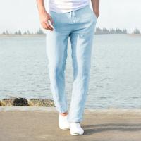 Pantalones de Lino y Algodón para Hombre Novedad de Otoño, Transpirables de Color Sólido, Ropa de Calle Deportiva S-3XL - details 18