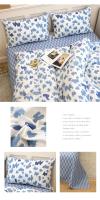 Juego de Ropa de Cama de Algodón Puro de Alta Calidad para el Hogar con Funda de Edredón de Manga Reina 100% Algodón Amigable con la Piel con Sábanas y Fundas de Confort - details 53