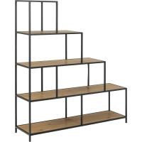 Librería de 4 Estantes 35 x 114 x 78.2 cm Acabado con Efecto de Roble Antes era Movian - details 9