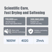 Nuevo hogar inteligente secador de pelo de alta velocidad Douyin comercio electrónico en vivo temperatura constante cuidado del cabello secador de pelo - details 7