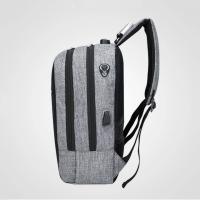 Mochila antirrobo con carga USB para hombre, bolsa impermeable de gran capacidad para viajes de negocios y ordenador portátil - details 2
