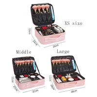 Neceser profesional de gran capacidad para mujer, bolsa de viaje, estuche de maquillaje - details 1