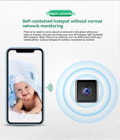 Home security camera, wireless camera, security camera with wide angle lens, nanny camera, baby monitor with night vision and motion detection, elderly, baby, pet sitting - details 4