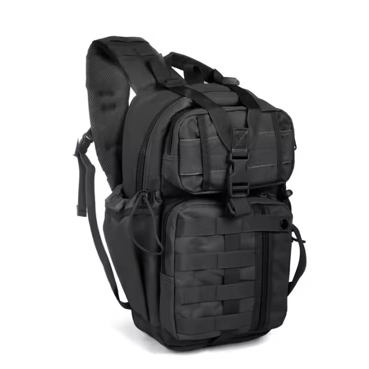Mochila de Senderismo Militar para Hombres Bolsa de Pecho Táctica para Viajes Deportes al Aire Libre Pesca Bolsa de Hombro Única - 1