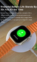 Ultra9 max reloj inteligente con Bluetooth, dispositivo con control del ritmo cardíaco, llamadas, asistente de voz, Modo deportivo, brújula, función NFC, AMOLED - details 21