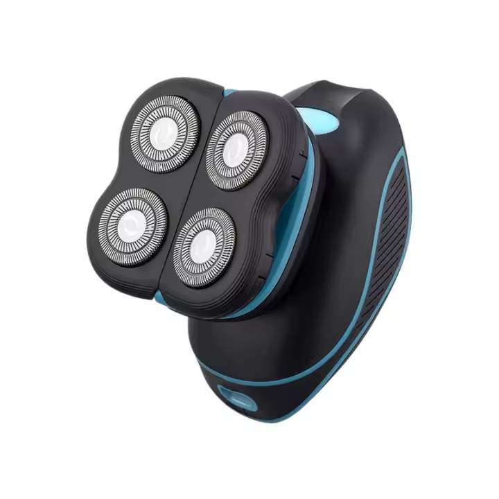 Juego de balmer multifuncional de 8W, Afeitadora eléctrica para hombres, afeitadora con cabezal flotante recargable y lavable - 1