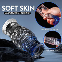 Masturbador de succión Manual para hombre, suministro de TPE, extrusión de pene, portátil, transparente, bolsillo - details 2