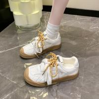 Zapatos informales De malla para mujer, zapatillas Retro transpirables De suela gruesa, De entrenamiento, para verano - details 4