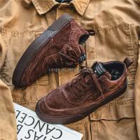 Nuevas chaquetas baratas al por mayor para hombre, zapatos de gamuza sintética, diseño de moda hecho en China, zapatillas planas 39-44, precio bajo, OEM de fábrica - details 6