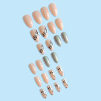 Uñas artificiales brillantes para mujer, uñas postizas de gran cantidad, decoración elegante para mano - details 6