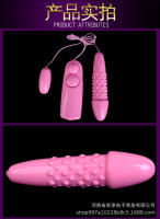 Vibrador estimulante de huevo de Control Dual de frecuencia Variable femenino con masturbación de coqueteo de salto de doble cabeza interior y exterior - details 6