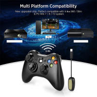 BLUEKAKA Gamepad inalámbrico de 2,4G para Xbox 360, controlador receptor de consola para Microsoft Xbox 360, Joystick de juego para PC win7/8/10 - details 9