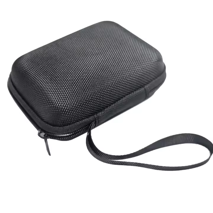 Bolsa de almacenamiento EVA a prueba de golpes, bolsa protectora a prueba de polvo para almacenamiento de auriculares, bolsa organizadora de cables de datos ligera y resistente al desgaste - 1