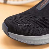 Nueva marca original casual para hombre de talla grande 46 soporte de arco cómodos zapatos deportivos para caminar en la ciudad fábrica de tejido - details 2