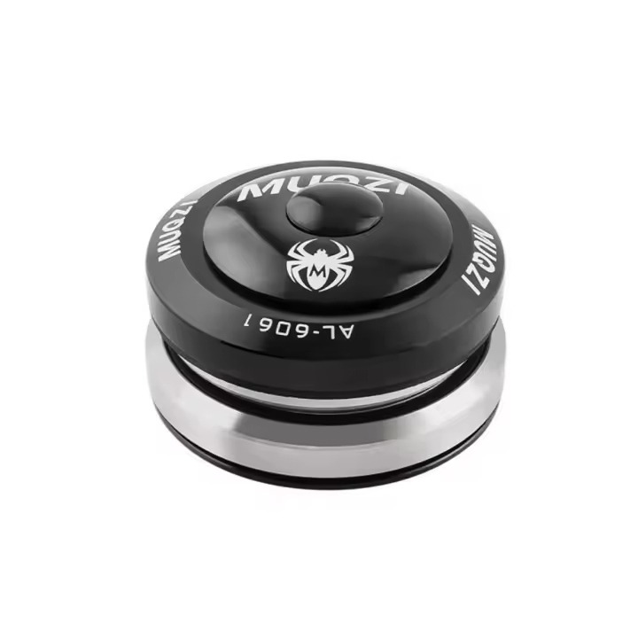 42-46,9/47mm cubierta de auriculares de bicicleta auriculares cónicos efecto de dirección tapa superior de vástago de bicicleta aleación de aluminio externo - 1