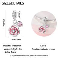 Dice que es de la serie Love Swing Sisters en joyería 100% plata de ley para mujer - details 12