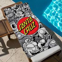 S-Santa C-Cruz Toalla de playa para piscina, arena portátil de secado rápido, manta de natación para viajes al aire libre, estera fina, toallas de baño - details 4