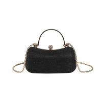 Bolso de mano de cristal elegante para mujer, bolsa de noche con diamantes de imitación, bandolera para fiesta y Cena - details 0