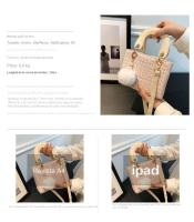 Bolso Cruzado de Moda para Mujer de Alta Gama Primavera-Verano 2025 Bolso de Lana Tendency para Princesa Diana - details 1