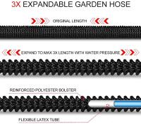 Manguera de Jardín Expansible Mágica Flexible de 25Ft-100Ft con Rociador Tipo de Manguera de Agua Manual Sistema de Agua para Jardín Adecuado para Sistema de Pulverizador Hecho en China - details 4