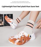 Sandalias de Moda para Pareja de Verano Zapatillas de Playa y Hogar Impermeables con Suela Suave para Hombres - details 14