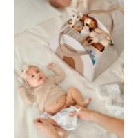 Gran capacidad de almacenamiento de pañales Bolsa de artículos para Bebe CESTA DE LA Bolsa de almacenamiento del coche se puede plegar para recibir el - details 3