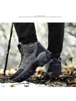 Botas de Senderismo para Pareja Calentitas con Forro de Piel Zapatillas Antideslizantes para Hombres y Mujeres Talla Grande 36-48 - details 2