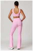 Conjunto de Yoga de 2 Piezas Trajes de Entrenamiento de Poliéster para Fitness - details 42