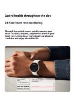 Reloj inteligente Watch7 44 mm NFC Bluetooth Llamadas Ritmo cardíaco Deportes y fitness Reloj inteligente Titanio de grado aviación - details 8